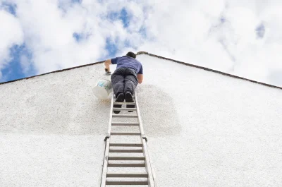 Peinture extérieure à Granville — façades et ravalement